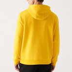 Steve Hooded Sweatshirt // Yellow (X-Small)