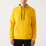 Steve Hooded Sweatshirt // Yellow (X-Small)