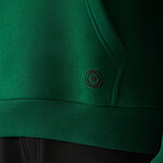 Steve Hooded Sweatshirt // Green (X-Small)