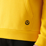 Steve Hooded Sweatshirt // Yellow (X-Small)
