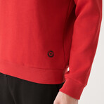 Marcus Crew Neck Sweatshirt // Red (X-Small)