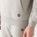 Steve Hooded Sweatshirt // Gray (X-Small)