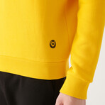 Marcus Crew Neck Sweatshirt // Yellow (X-Small)