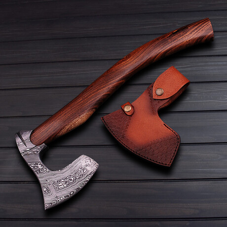 Damascus Functional Axe // 7055