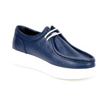 Scot Men's Shoe // Dark Blue + White (Euro: 45)