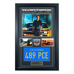 Shia LaBeouf Signed Transformers Movie Car License Plate Framed Collage