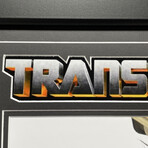 Megan Fox Signed Transformers Movie Car License Plate Framed Collage