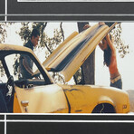Megan Fox Signed Transformers Movie Car License Plate Framed Collage