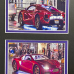 Jared Leto Signed Suicide Squad Movie Car License Plate Framed Collage