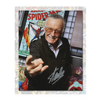 Stan Lee // Autographed Comic Book Legend Web Slinger Promo 8x10 Photo