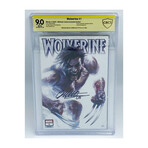 Gabriele Dell'Otto // Autographed Wolverine #1 Cover Variant (2020) // CBCS 9.0