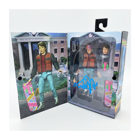 Michael J. Fox // Back to the Future 2 // Autographed 7" Figurine