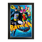 Batman The Movie // Framed Art Print