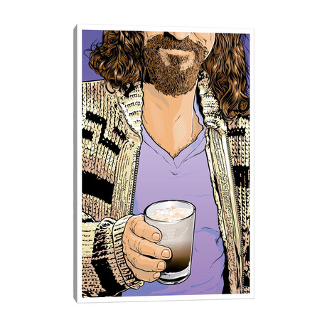 The Dude by Joshua Budich (18"H x 12"W x 1.5"D)