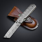 Full Damascus Folding Knife // 2010