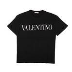 Logo Print T-Shirt // Black (L)
