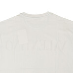 Logo Print T-Shirt // White (S)