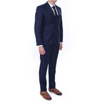 Aaron 2-Piece Slim Fit Suit // Navy (Euro: 46)