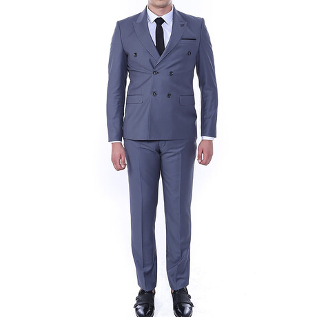 Blake 2-Piece Slim Fit Suit // Gray (Euro: 44)