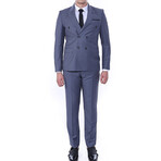 2-Piece Slim Fit Suit // Gray (Euro: 44)