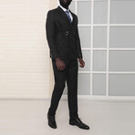 Logan 2-Piece Slim Fit Suit // Black (Euro: 48)