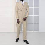 2-Piece Slim Fit Suit // Sand (Euro: 52)