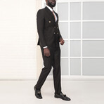 Daniel 2-Piece Slim Fit Suit // Black (Euro: 46)
