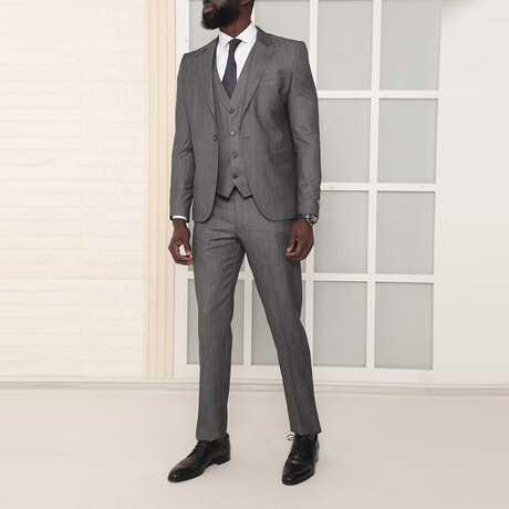 Liam 3-Piece Suit // Gray (Euro: 44)