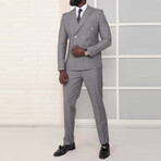 Gabriel 2-Piece Slim Fit Suit // Gray (Euro: 56)