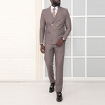 Dennis 2-Piece Slim Fit Suit // Mink (Euro: 50)
