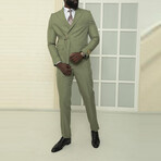2-Piece Slim Fit Suit // Light Green (Euro: 52)