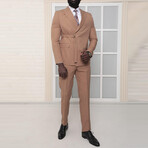 2-Piece Slim Fit Suit // Mink (Euro: 58)