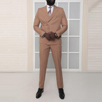 2-Piece Slim Fit Suit // Mink (Euro: 52)