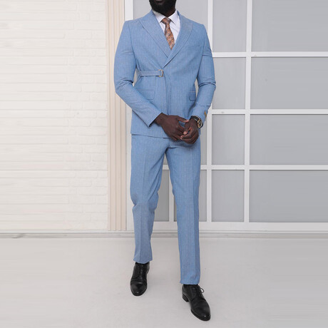 Felix 2-Piece Slim Fit Suit // Light Blue (Euro: 44)
