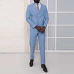 Logan 2-Piece Slim Fit Suit // Sky Blue (Euro: 54)