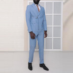 Logan 2-Piece Slim Fit Suit // Sky Blue (Euro: 46)