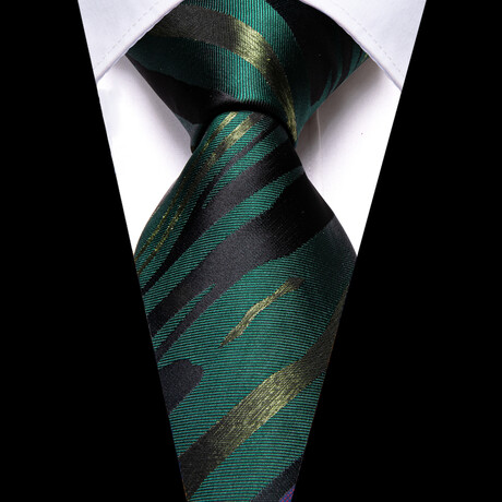 Verde Handmade Silk Tie // Green