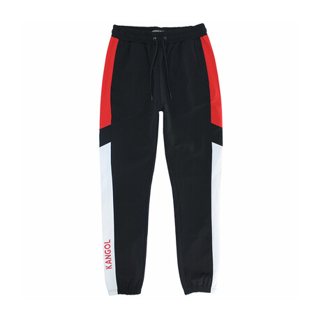 Polyamid Track Pants // Black Beauty Combo (XS)