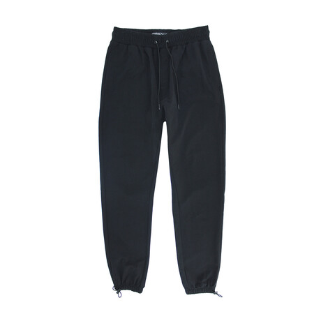 Tonal Woven Joggers // Black (XS)