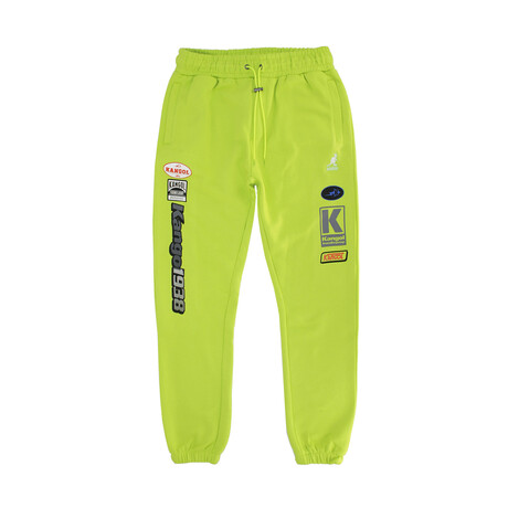 Racer Joggers // Highlight Green (XS)
