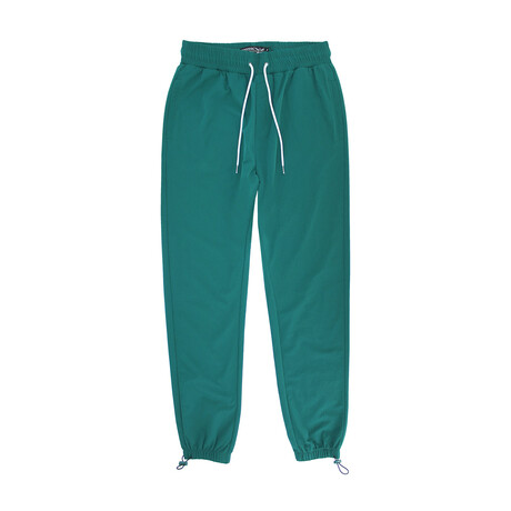 Tonal Woven Joggers // Dark Green (S)