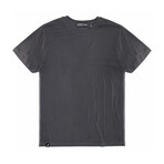 Yummy Ribbed Tee // Slate (XL)