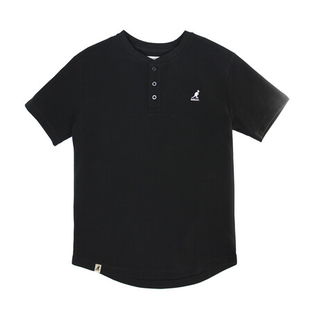 Ottoman Henley // Black (XS)