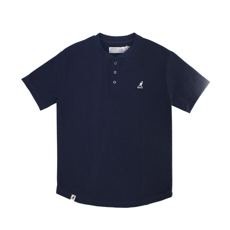 Ottoman Henley // Navy Mix (XS)