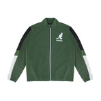 Polyamid Track Jacket // Kombu Green Combo (M)