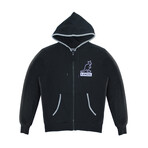 Tennis Full Zip Hoodie // Black (S)