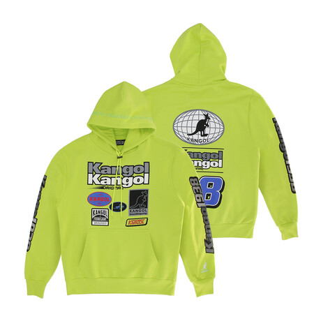 Racer Hoodie // Highlight Green (XS)