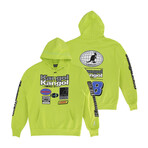 Racer Hoodie // Highlight Green (M)
