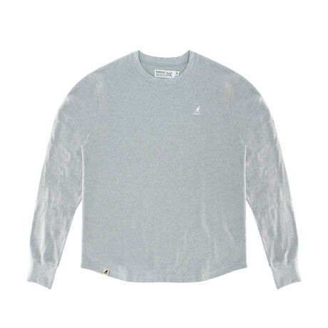 Ottoman Long Sleeve Tee // Ash Gray (XS)