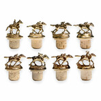 Honey Barrel Full Horse Set // Set of 8 // 700 ml Each